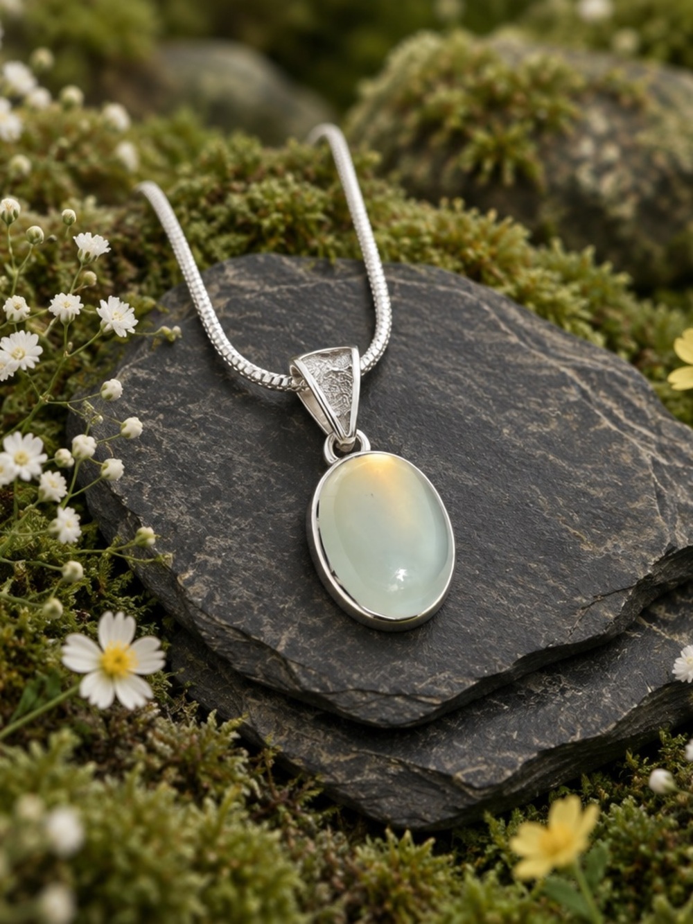 NEW! Sri Lanka Moonstone Necklace